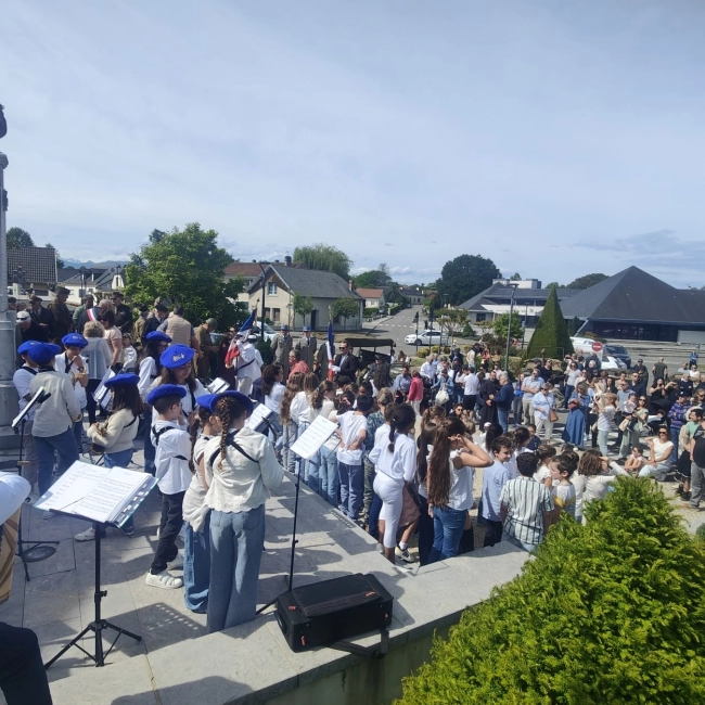 Retour en images Cérémonie 8 mai