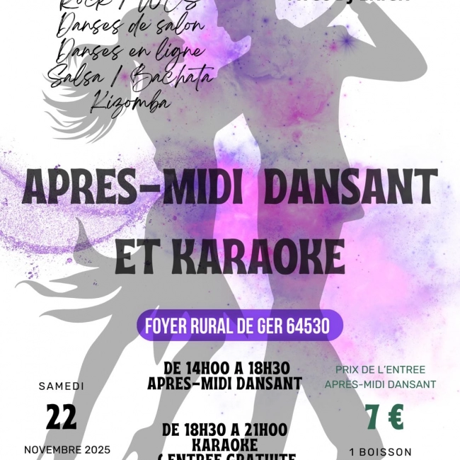 Apres-midi Dansant et Karaoké