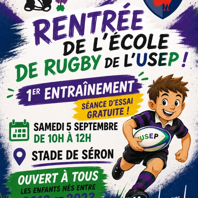 Rentrée Ecole Rugby USEP