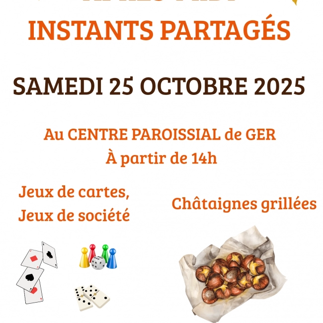 Après-midi Instants Partagés