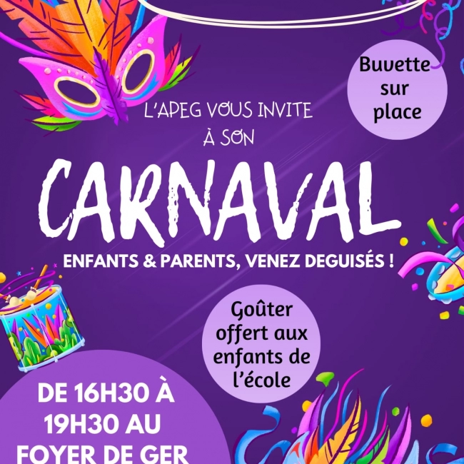 Boum du CARNAVAL