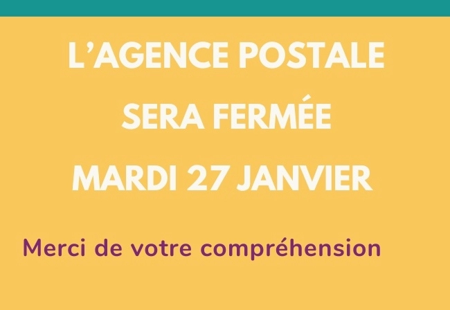 Fermeture Agence Postale