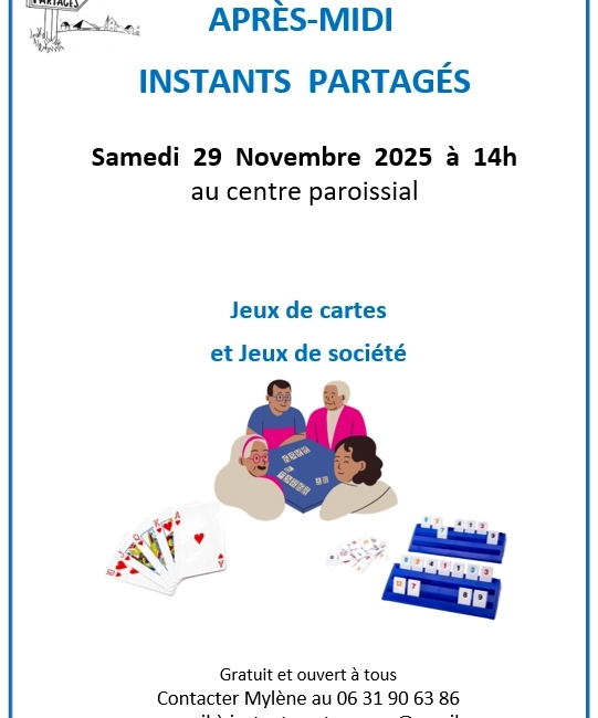 Après-midi Instants Partagés