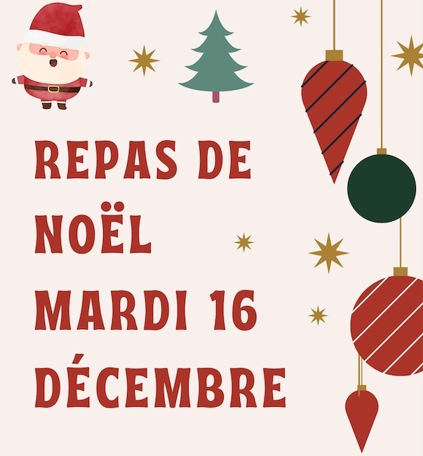 Cantine REPAS DE NOEL
